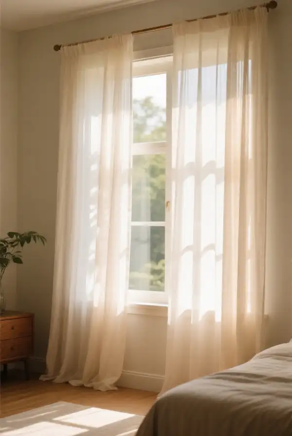 Curtains that Filter Light Softly