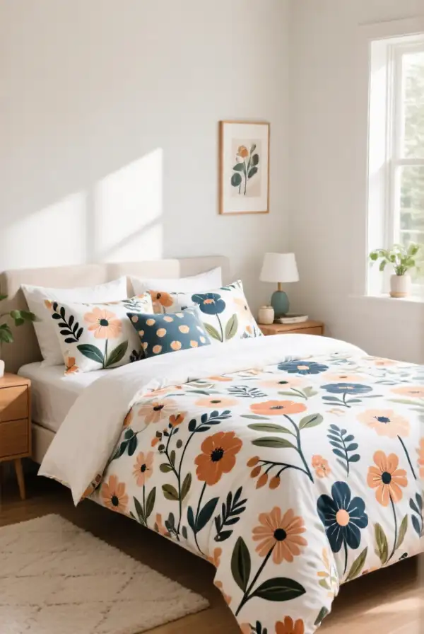 Customizable Floral Bedding Options