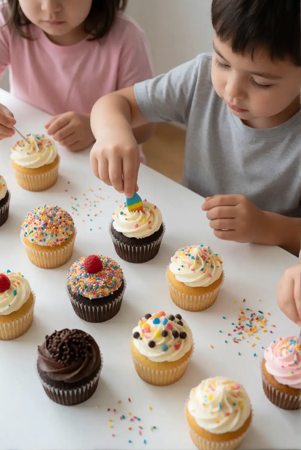 Decorating Halloween Cupcakes