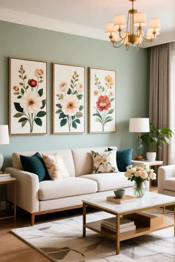 Decorating with Flower Art