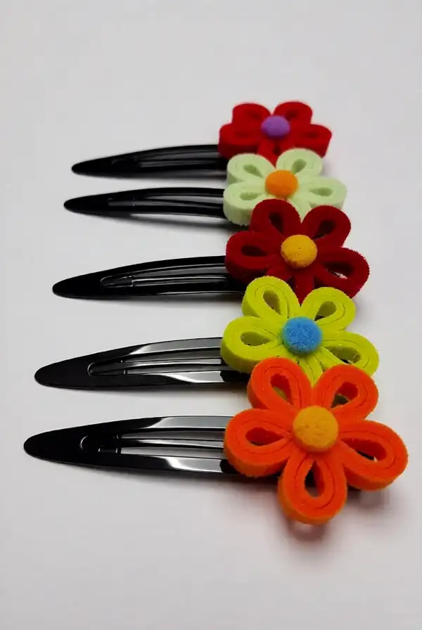 Decorative Flower Clips