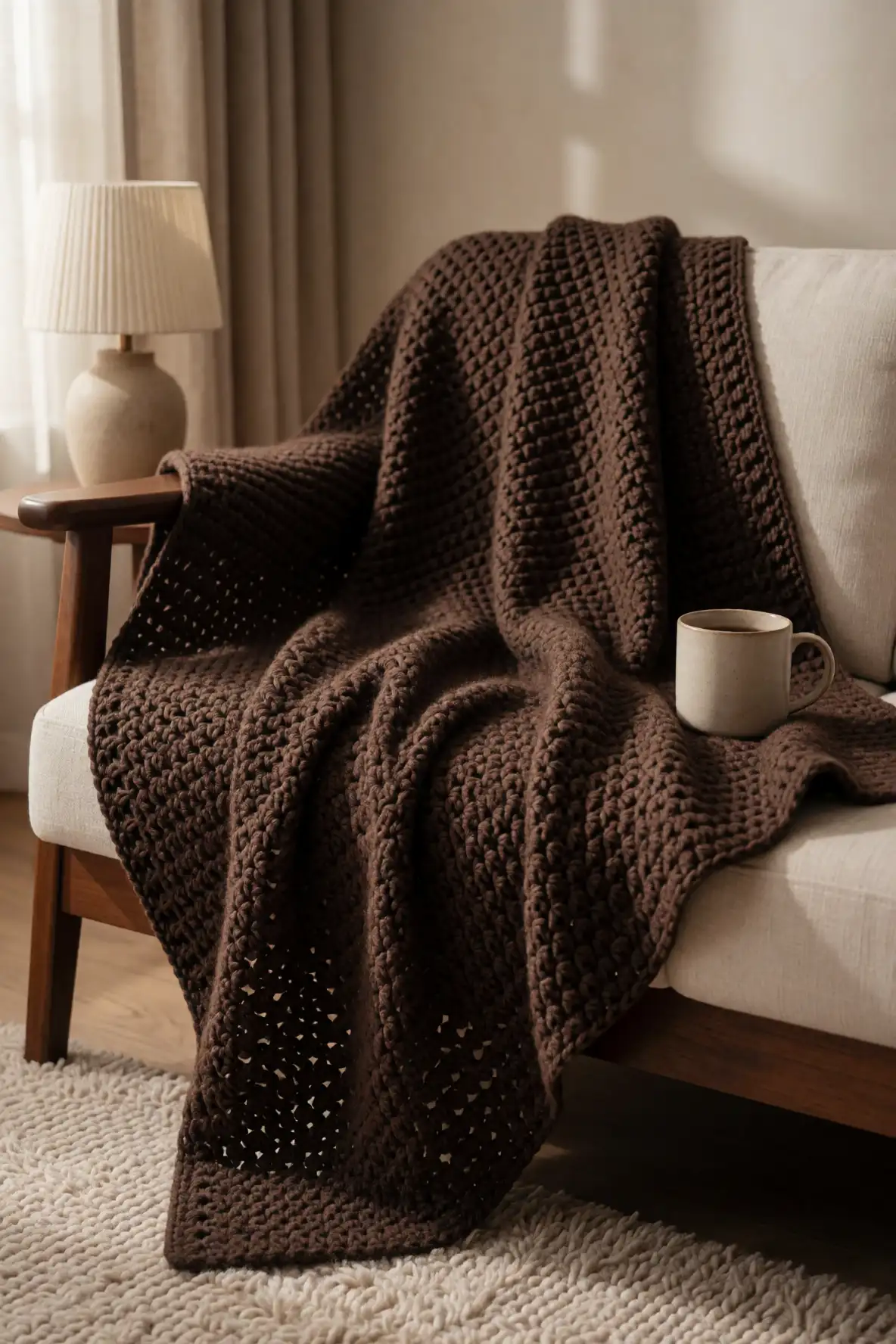 Deep Cocoa and Chestnut Comfort