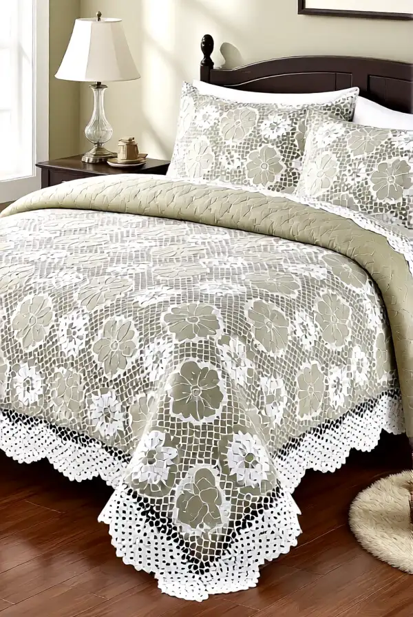 Delicate Floral Lattice