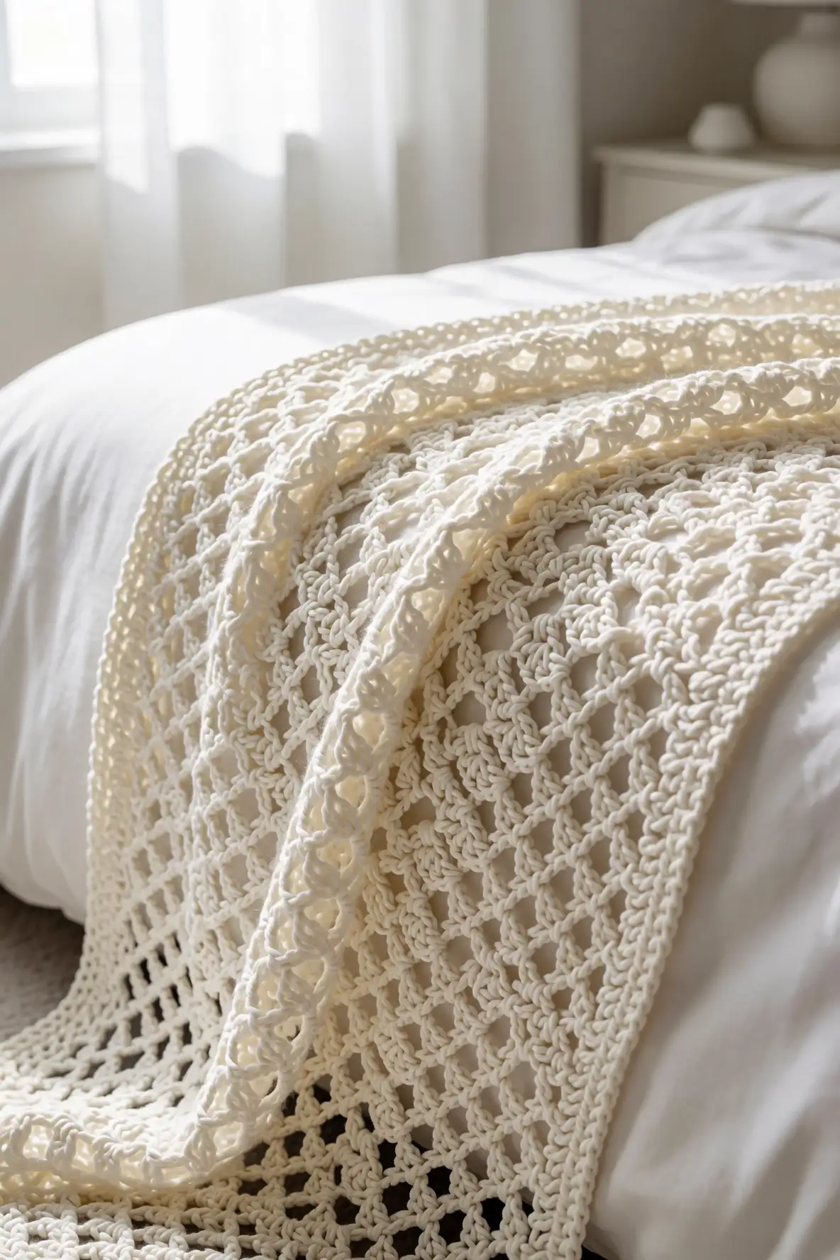 Delicate Lace Texture With Airy Dimension