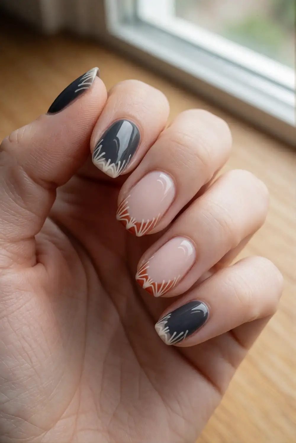 Delicate Spiderweb Corners
