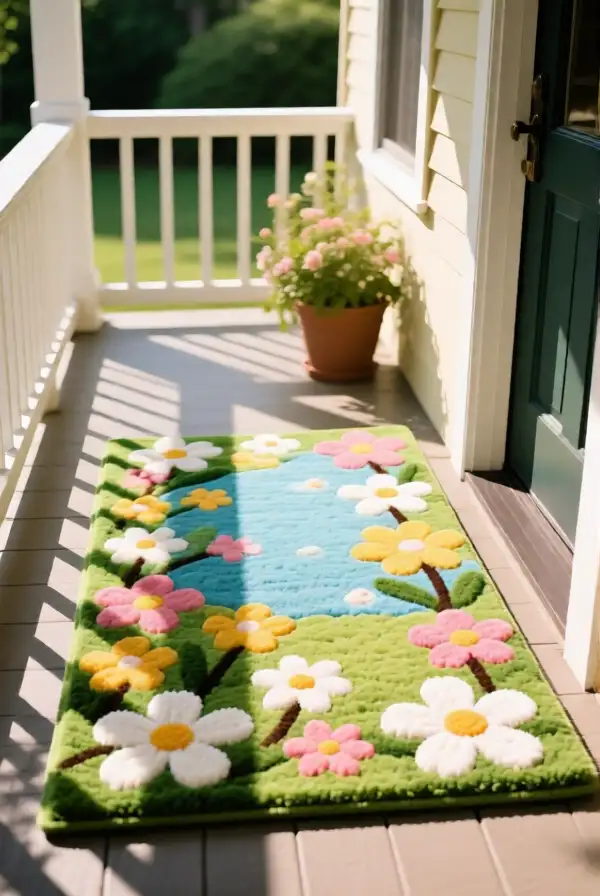 Design a Charming Outdoor Rug