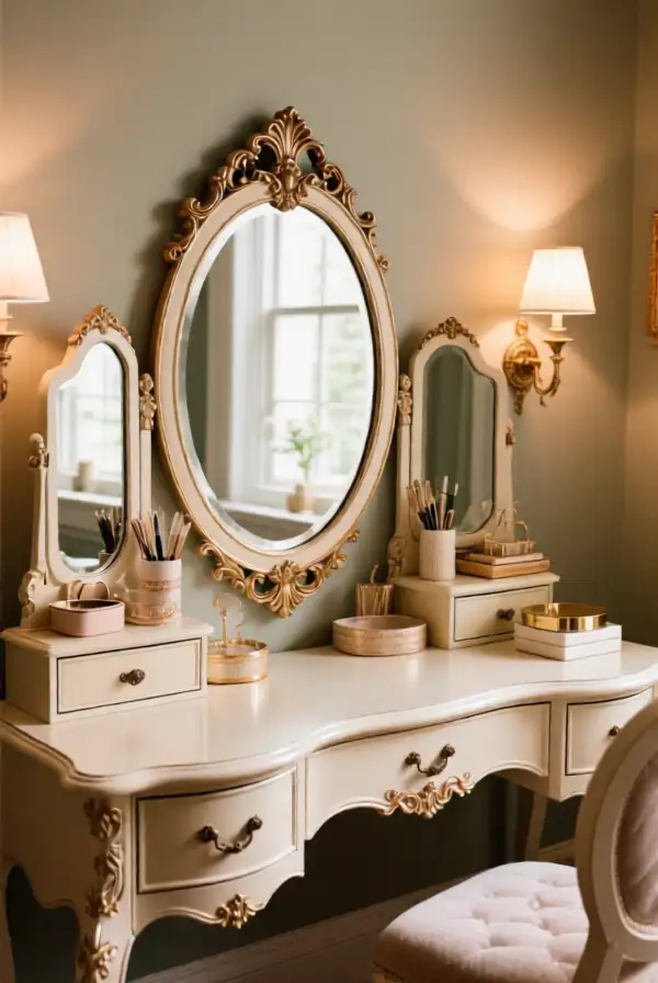 Designing a Glamorous Vanity Space