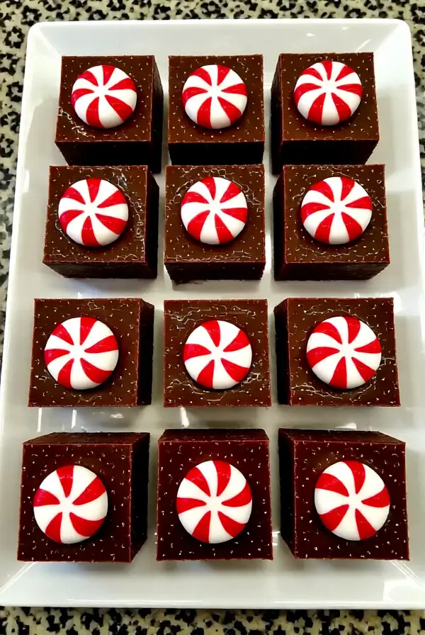 Dessert No Bake Chocolate Peppermint Bars