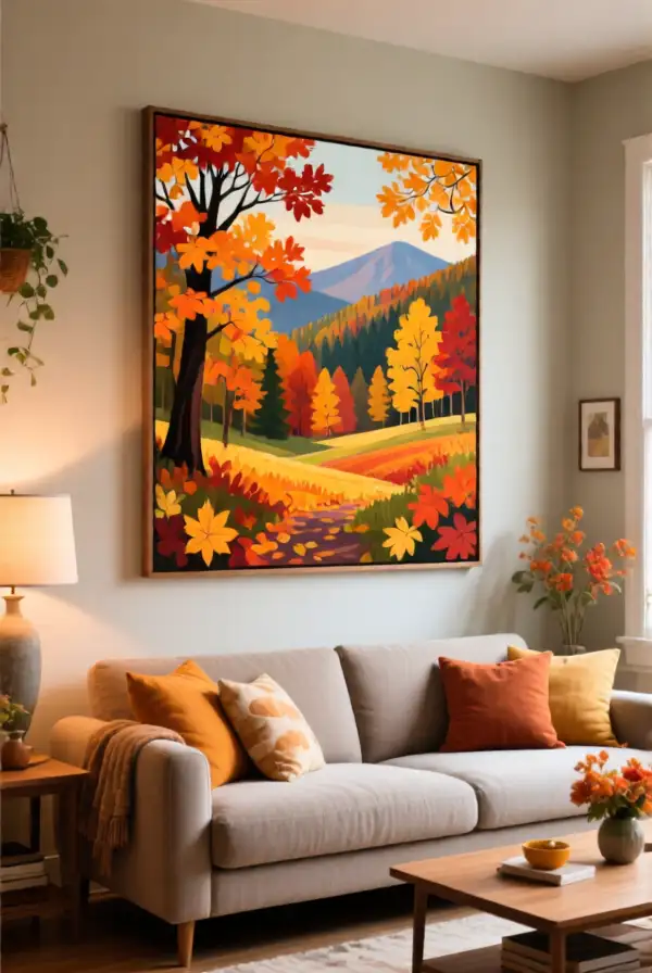 Display Autumn Artwork
