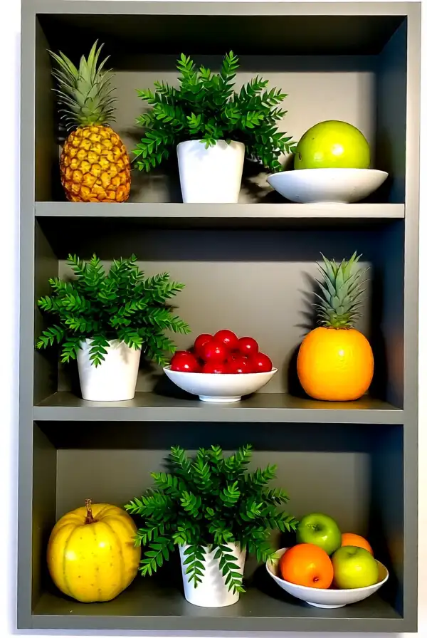 Displaying Fruit and Vegetable Options