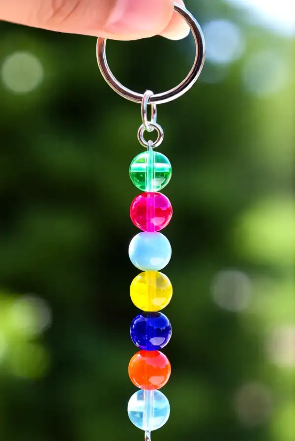 DIY Bead Keychains