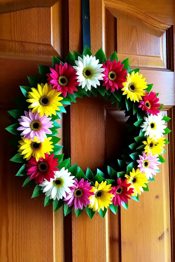 5. DIY Floral Wreaths