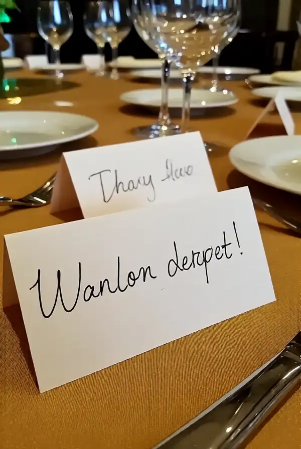 DIY Place Cards for Personal Touch