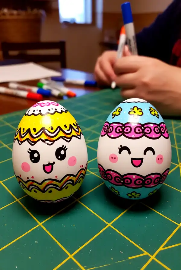 Doodle Easter Eggs