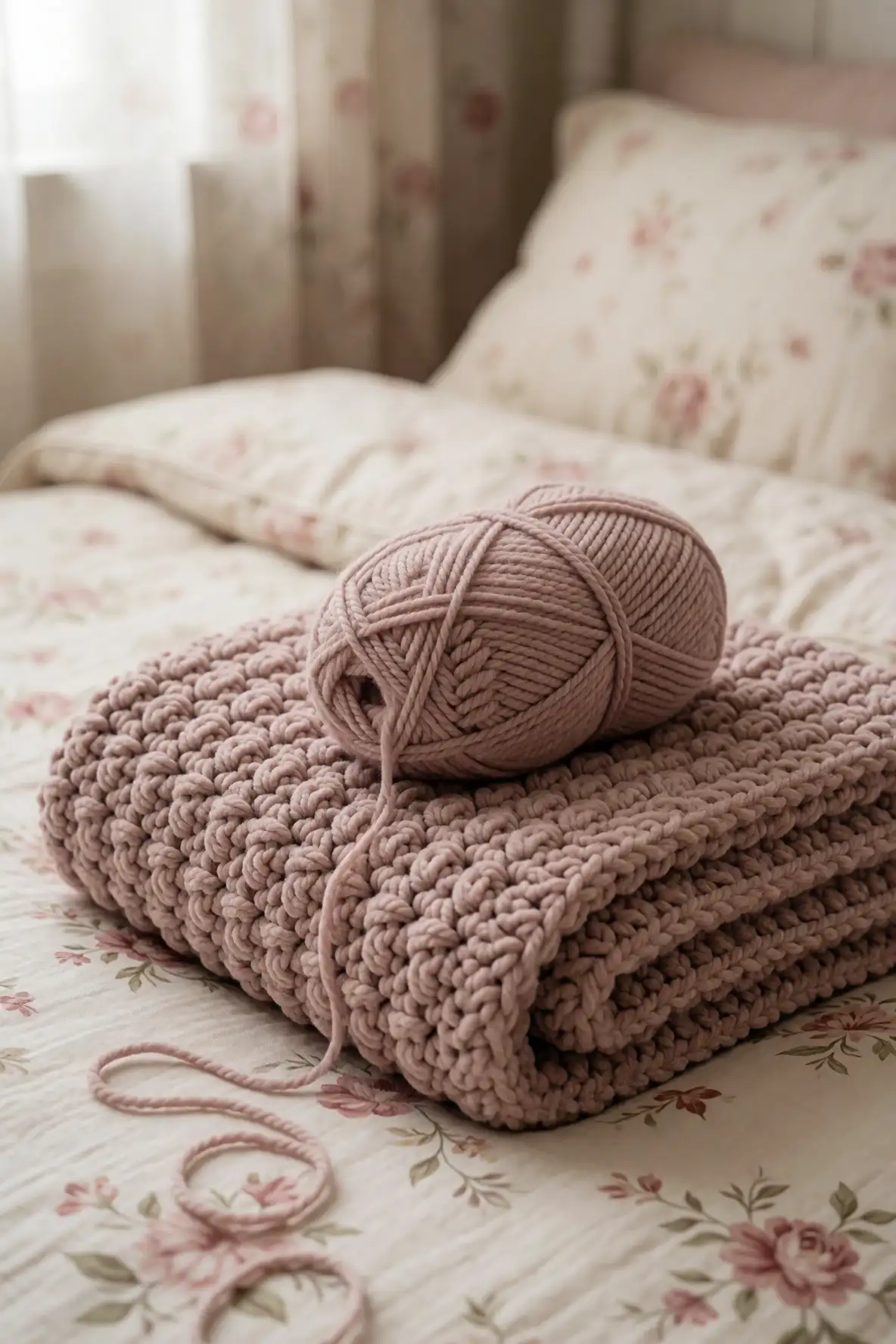 Dusty Rose with a Handmade Feel