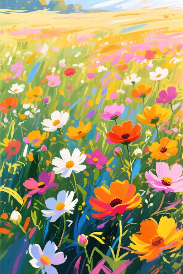 Dynamic Flower Field