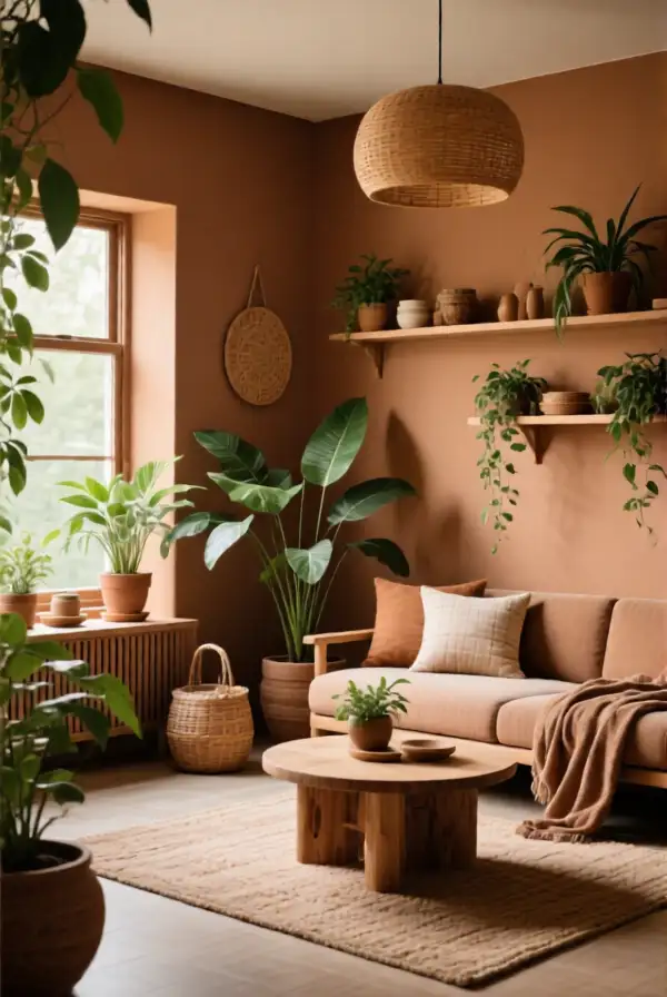 Earthy Tones for Grounding Spaces