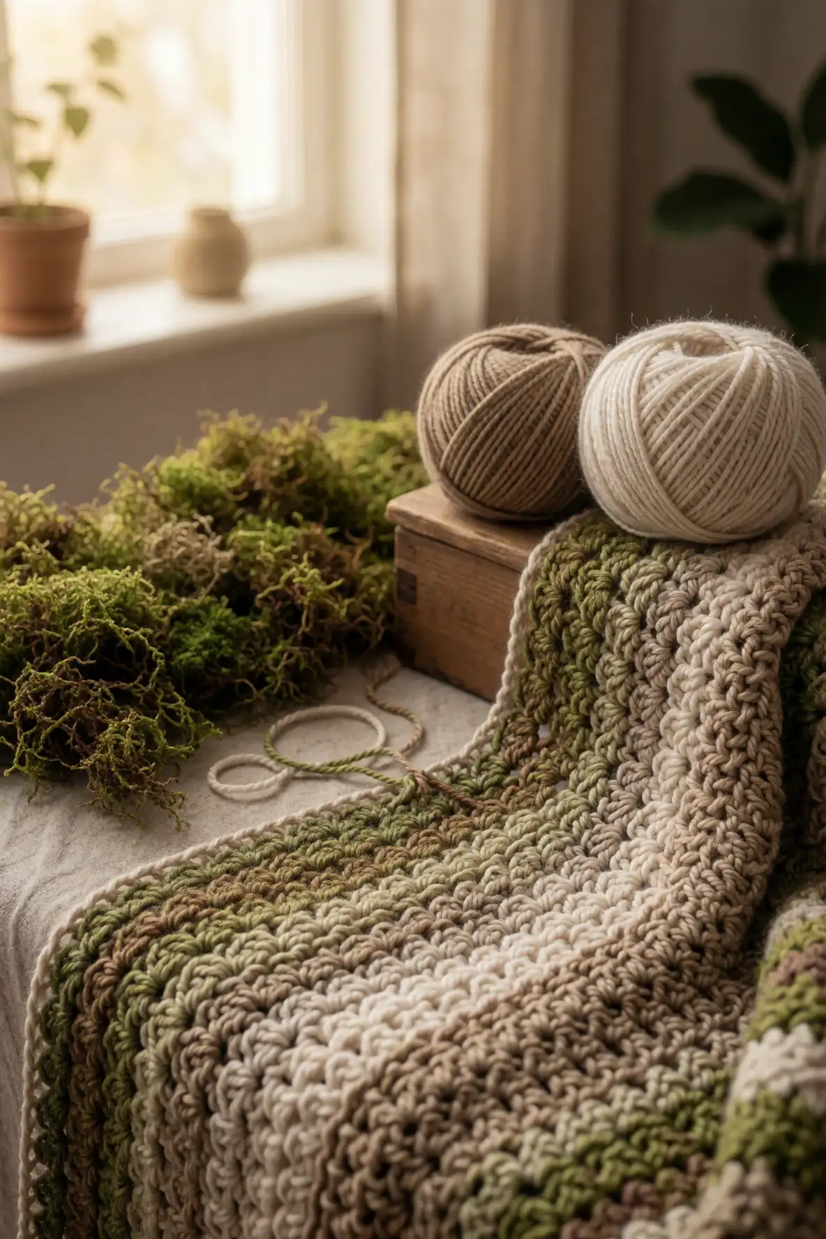 Earthy Yarn Choices For Relaxed Style