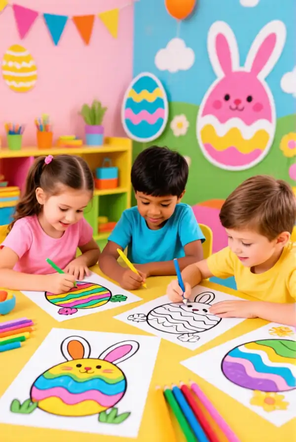 Easter Coloring Contest