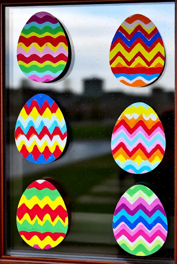 Easter Egg Window Art