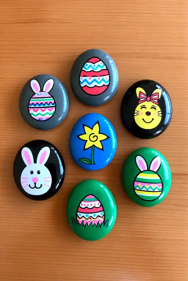 Easter Themed Story Stones
