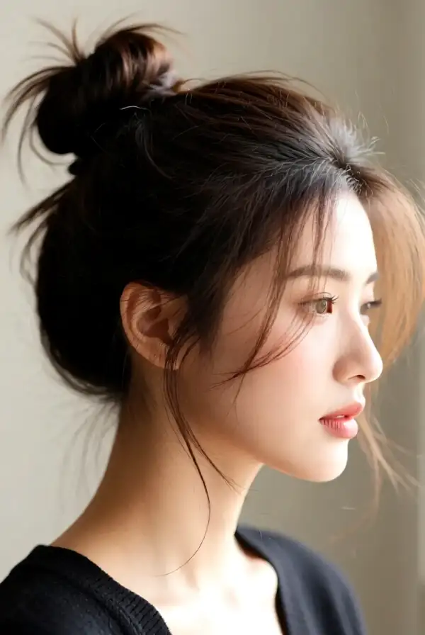 Effortless Messy Bun