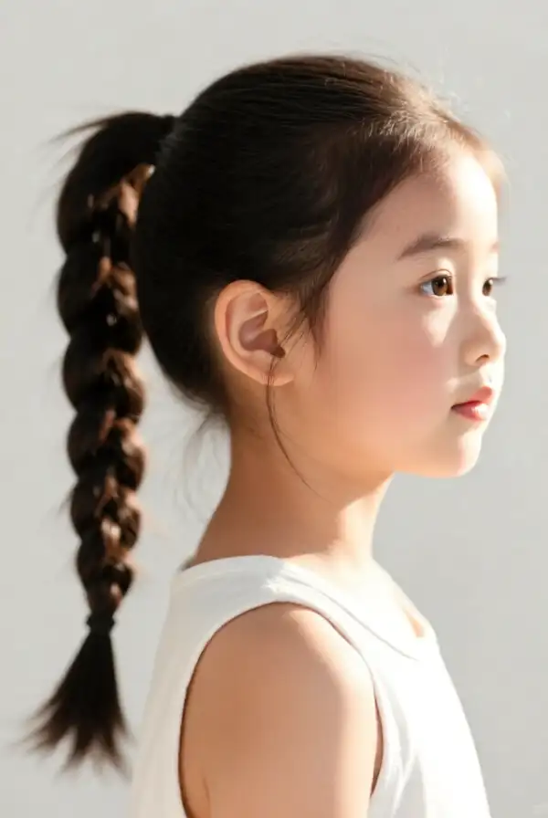 Effortless Ponytail with a Twist