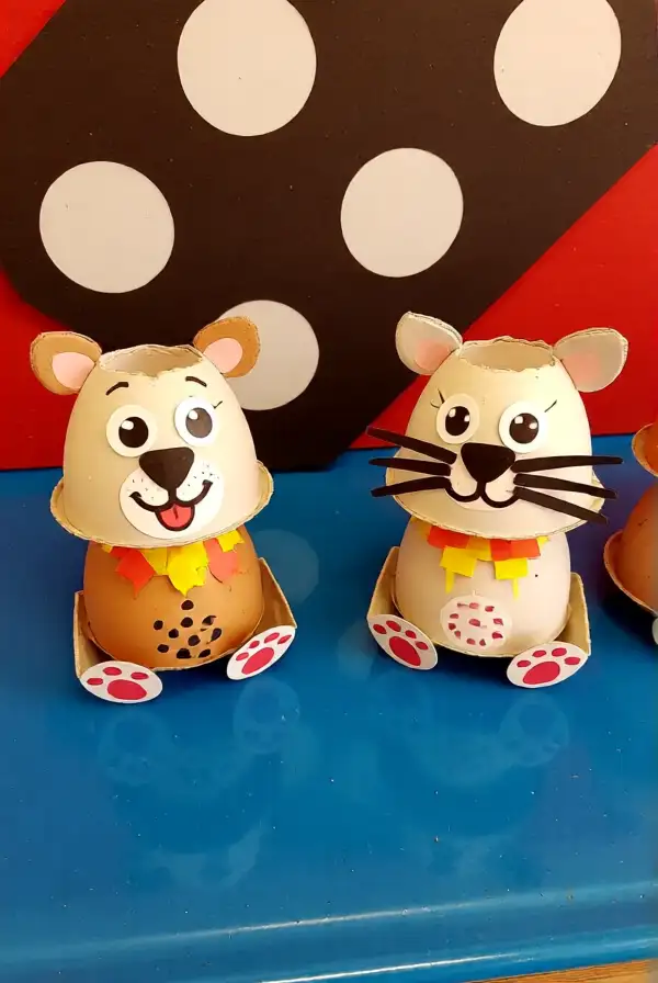 Egg Carton Animals