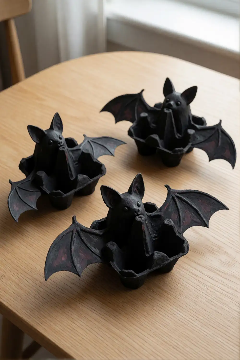 Egg Carton Bats