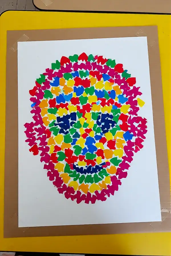 Eggshell Mosaic Art
