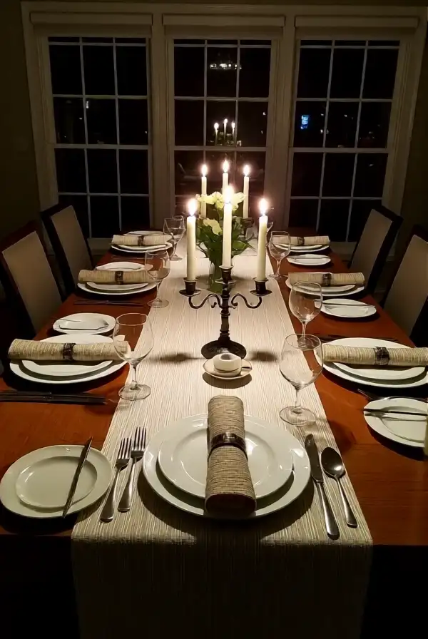 Elegant Dinner Atmosphere