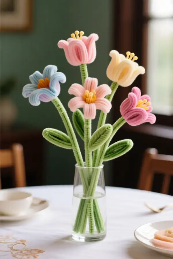 Elegant Stemmed Flowers