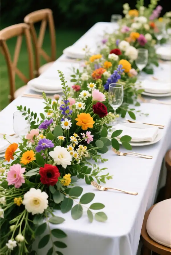 Elegant Table Garlands