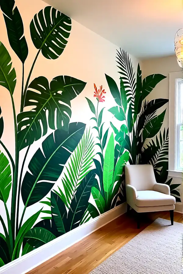 Embracing Botanical Murals