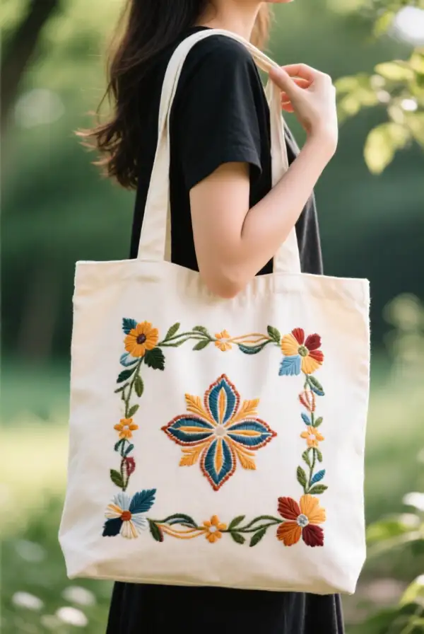 Embroidery on Tote Bags