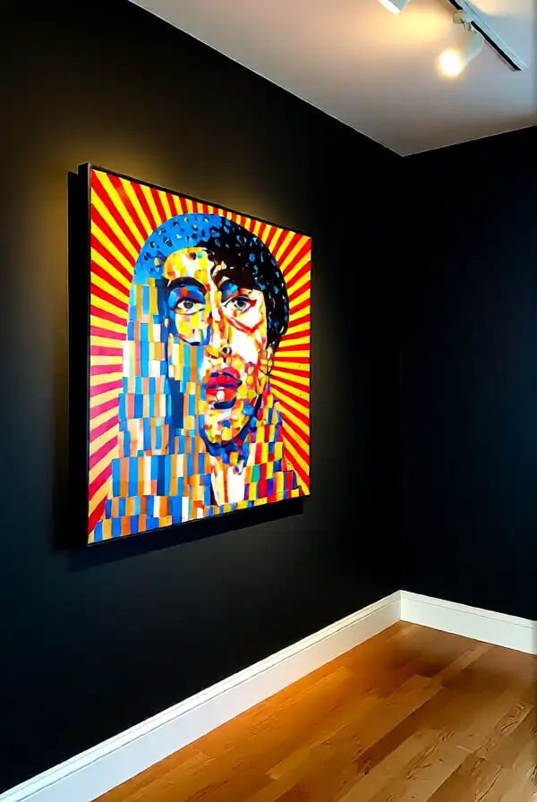 Emphasizing Bright Artwork