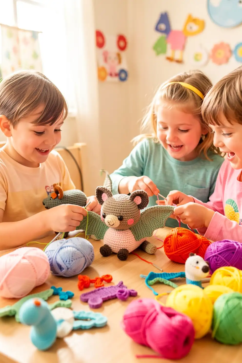 Encouraging Kids to Crochet
