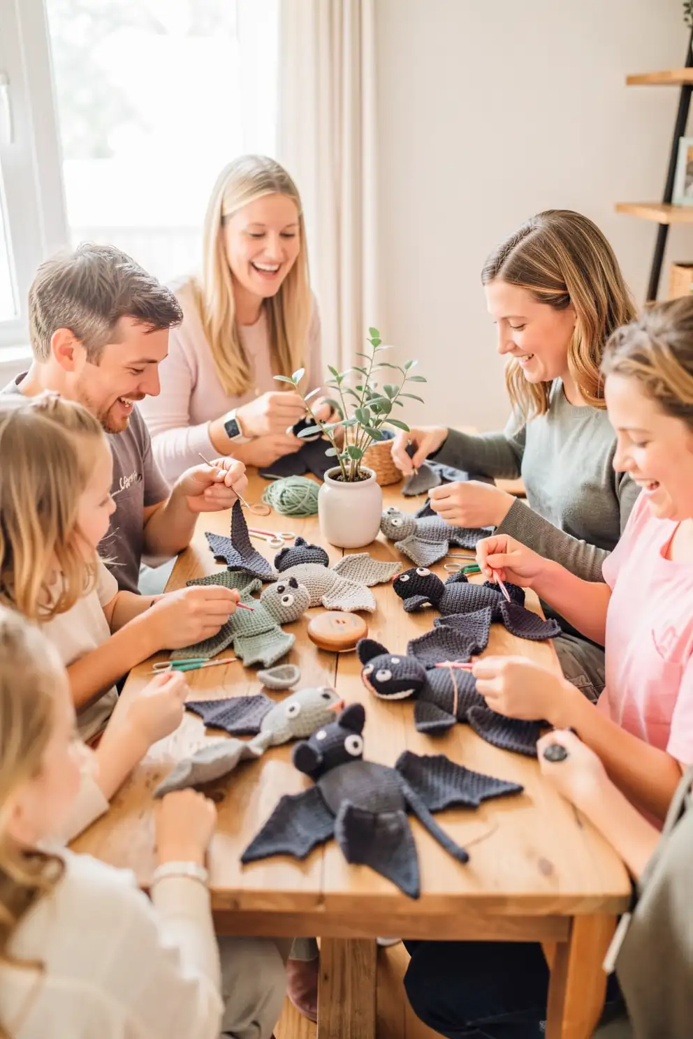 Engaging Family and Friends in the Crafting Process