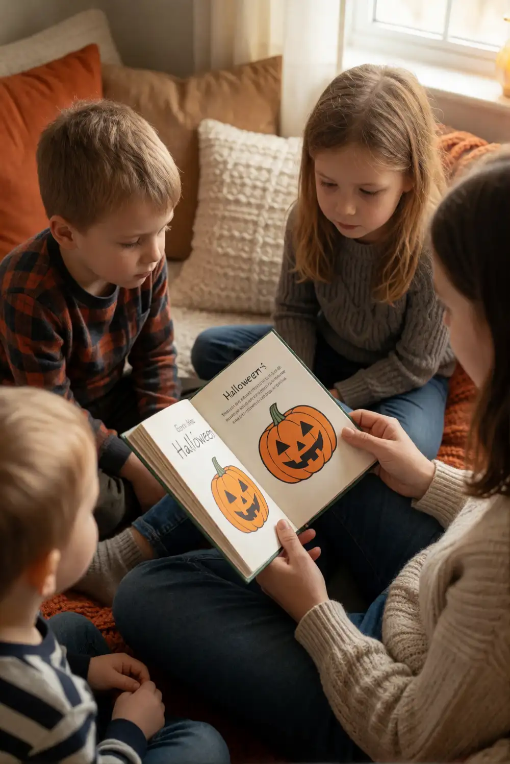 Enjoying Halloween Storytime