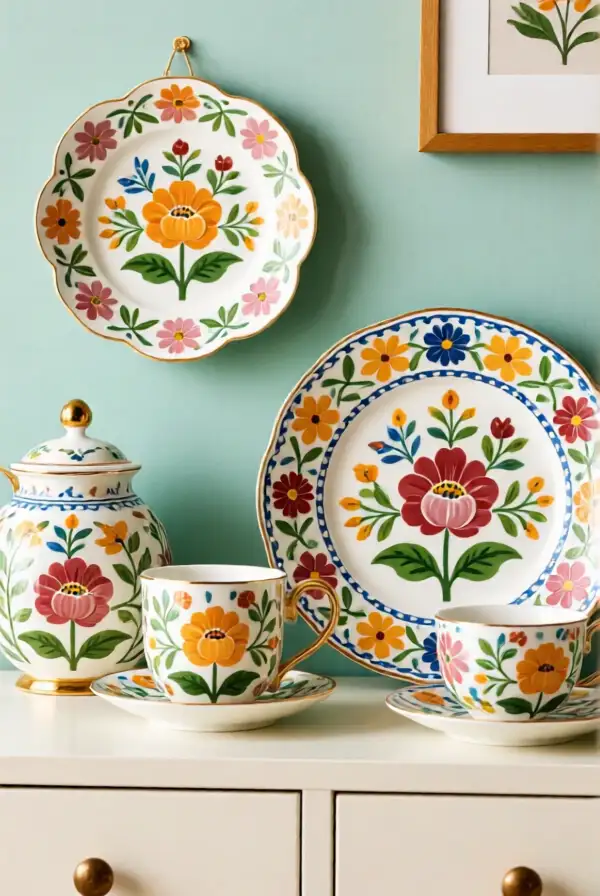 Explore Floral Embellished Home Accessories