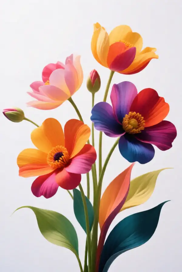 Exploring the Essence of Flower Art