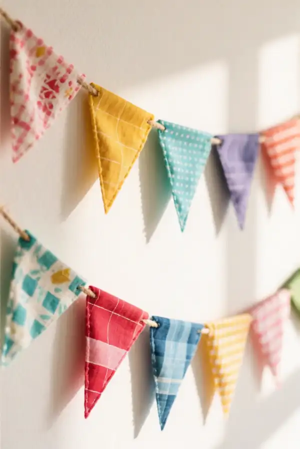 Fabric Scrap Banners