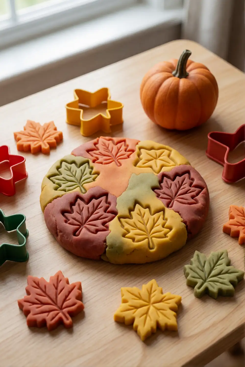 Fall-Themed Play Dough