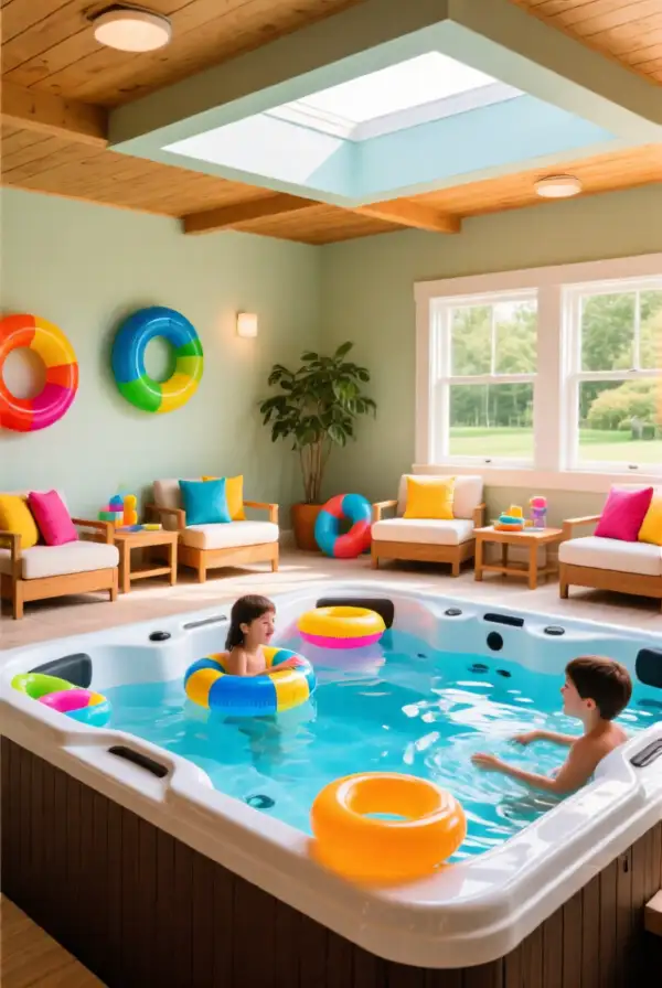 Family-Friendly Jacuzzi Spaces