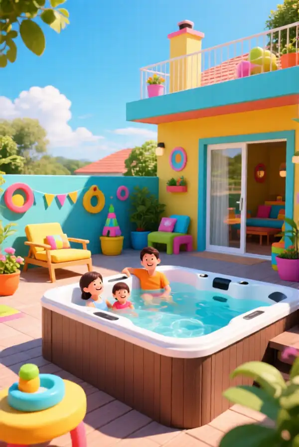 Family-Friendly Terrace Jacuzzis