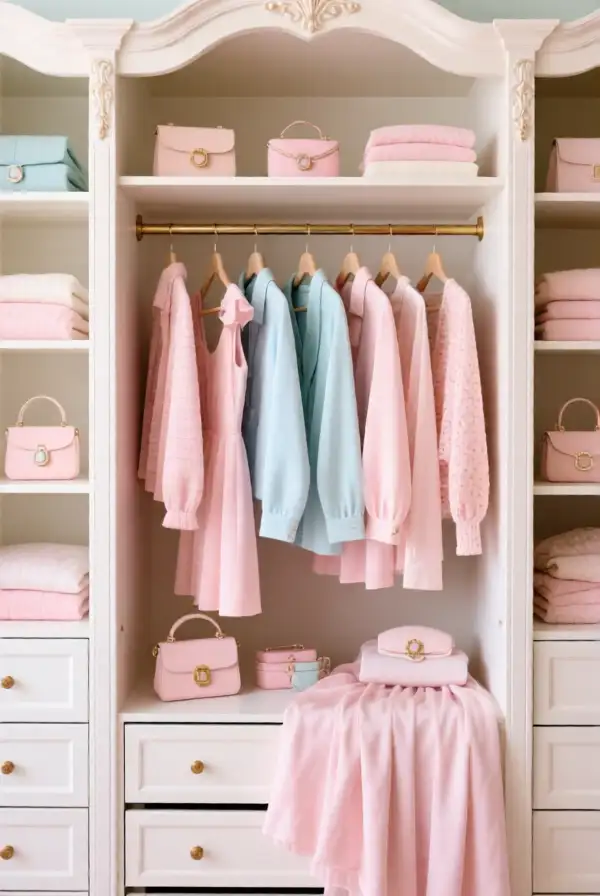 Fashioning a Monochrome Pastel Wardrobe