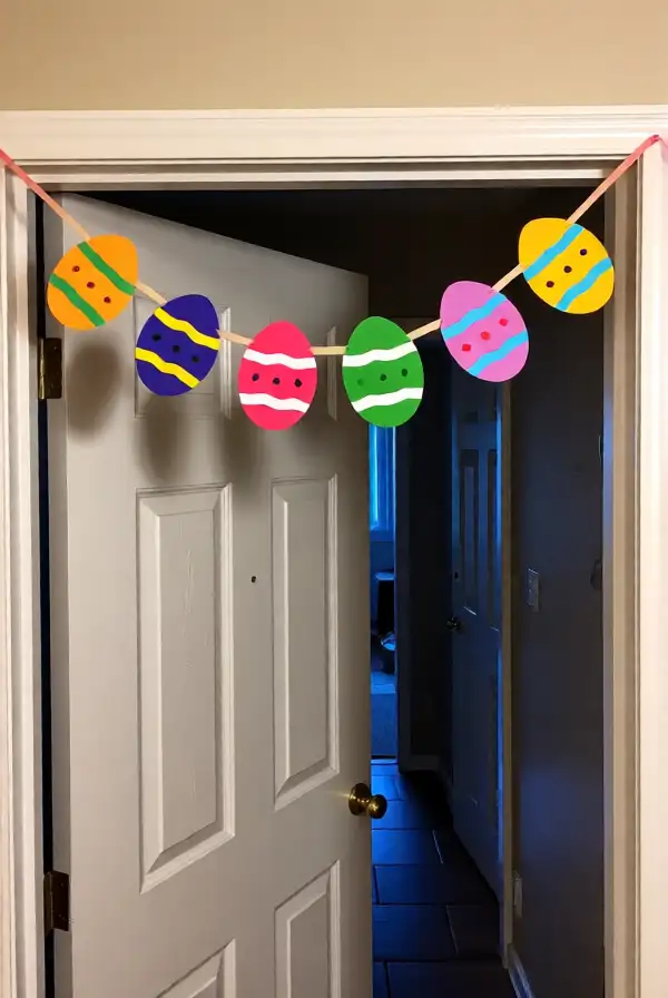 Felt and Fabric Egg Banners