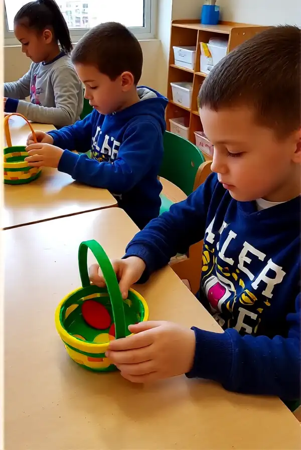 Felt Easter Basket Craft