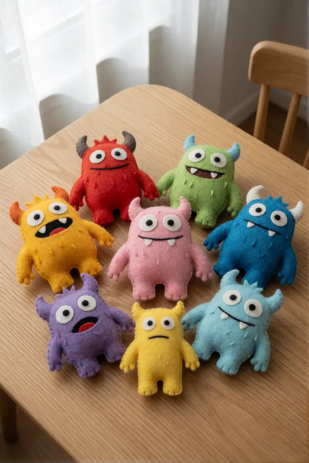 Felt Monster Friends