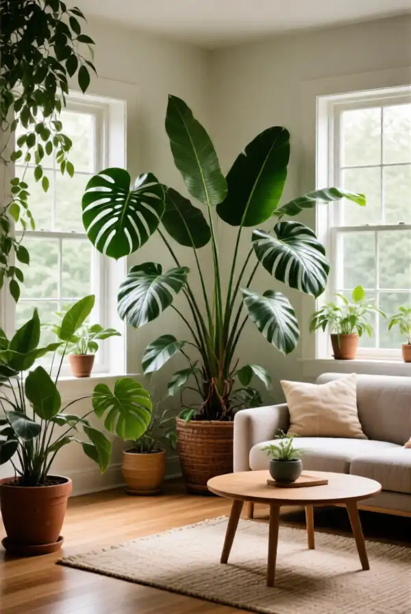 Feng Shui and Large Plants